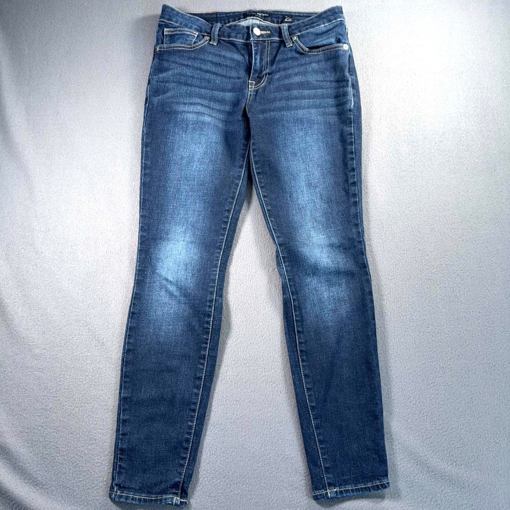 Lucky Brand Lolita Skinny Jeans Womens 6/28 Dark Wash Low Rise 29x27.5